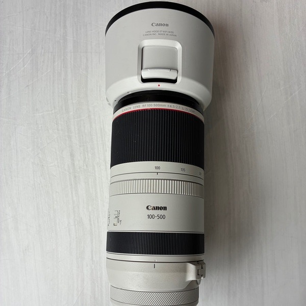 لنز دست دوم کانن Canon RF 100-500mm f/4.5-7.1L IS USM Lens (جعبه دارد)