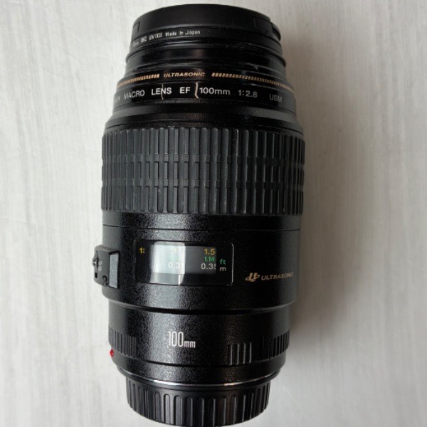لنز دست دوم کانن Canon EF 100mm f/2.8 Macro USM (جعبه دارد)