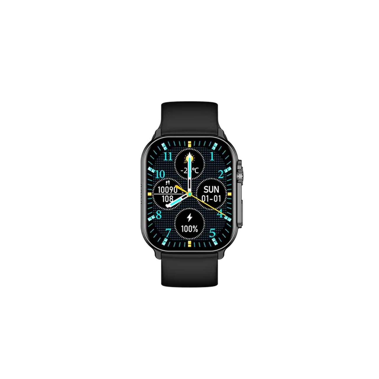 نمای روبه رو ساعت هوشمند ایمیکی IMIKI SF1E Bluetooth Calling Smart Watch