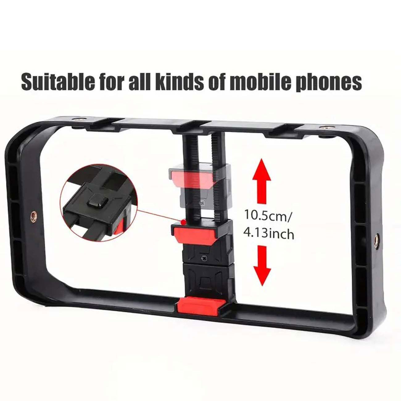 نمای توضیحات کیج رومیزی نگهدارنده موبایل 174 Desktop Mobile Phone Cage