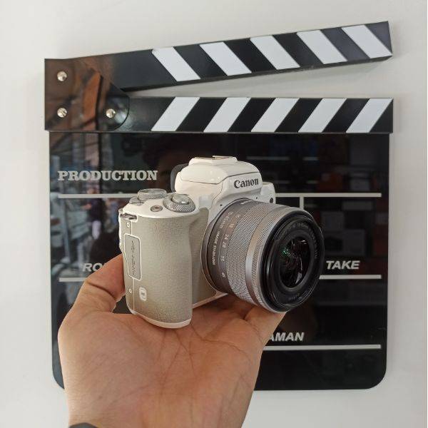 دوربین دست دوم کانن Canon EOS M50 kit 15-45mm white (6000 شات)