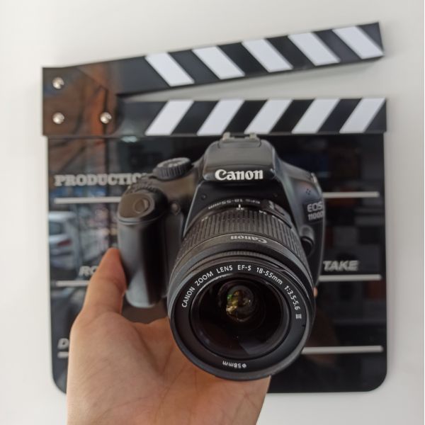 دوربین دست دوم دوربین دست دوم کانن Canon EOS 1100D DSLR Camera EF-S 18-55mm is iii (8000 شات)