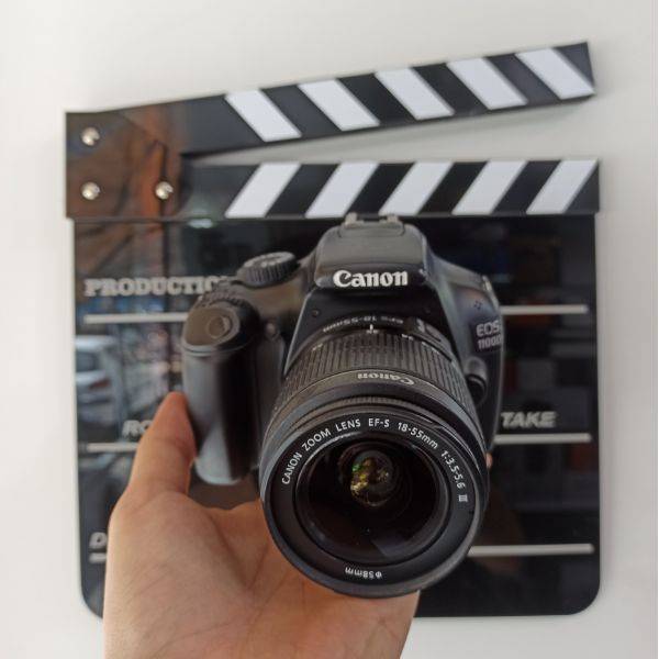 دوربین دست دوم دوربین دست دوم کانن Canon EOS 1100D DSLR Camera EF-S 18-55mm is iii (8000 شات)