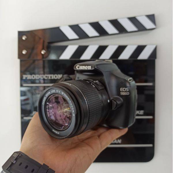 دوربین دست دوم دوربین دست دوم کانن Canon EOS 1100D DSLR Camera EF-S 18-55mm is iii (8000 شات)