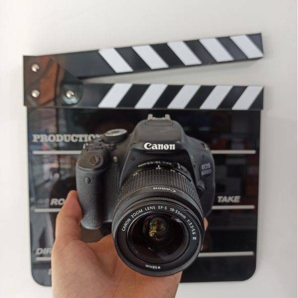دوربین دست دوم کانن canon 600D kit 18-55 is ii (6000 شات)