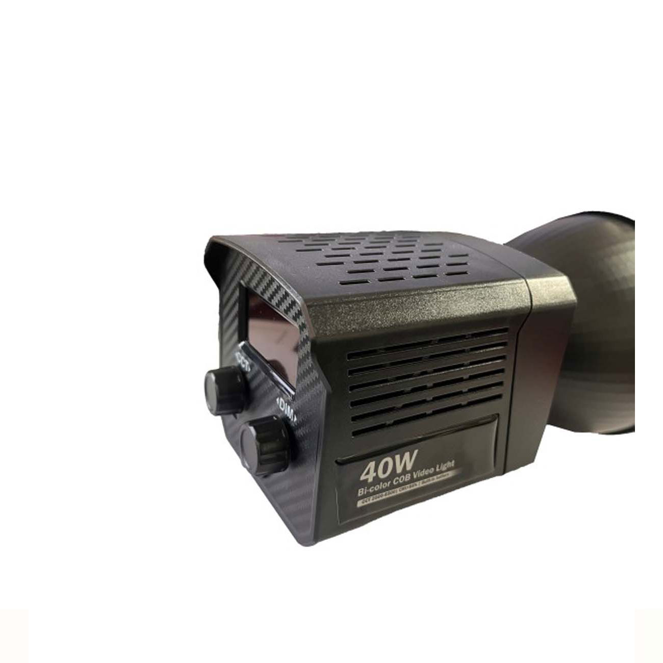 نمای پشت ویدئو لایت TE513 40W COB Video Light
