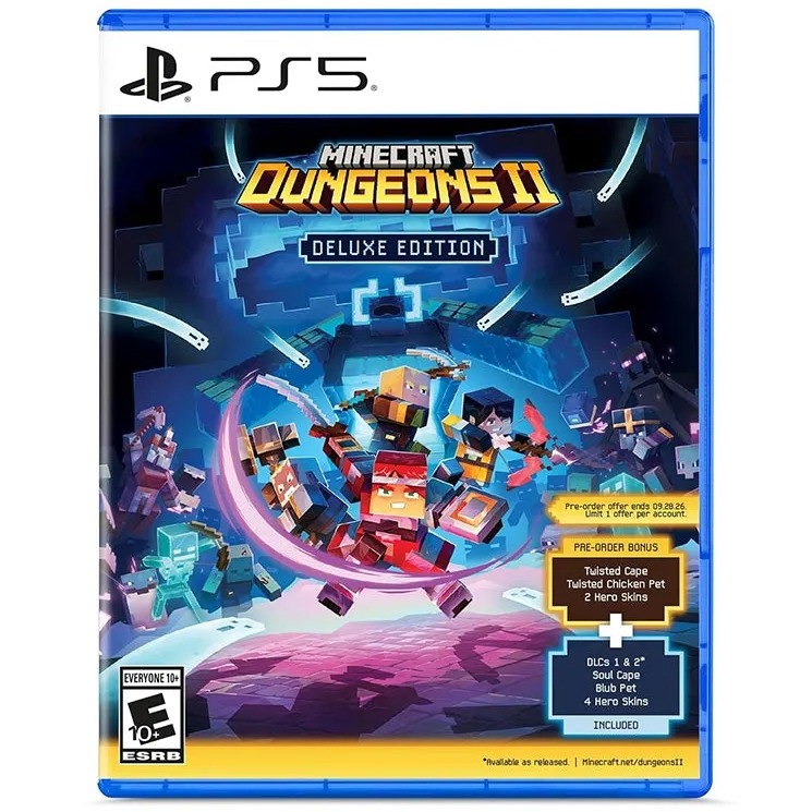 بازی پلی استیشن Minecraft Dungeons II Deluxe Edition PS5