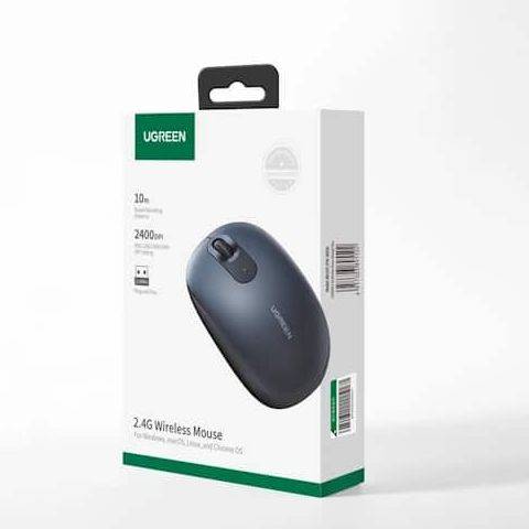 عکس از جعبه ماوس  UGREEN MU105 2.4GHz Wireless Mouse