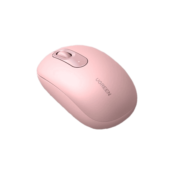 عکس از ماوس صورتی  UGREEN MU105 2.4GHz Wireless Mouse
