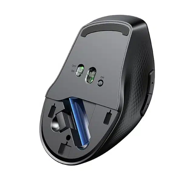 عکس از مشخصات ماوس مشکی UGREEN 2.4GHz MU101 Dual Mode Wireless Mouse