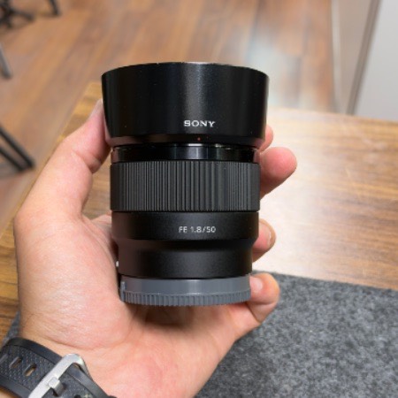 لنز دست دوم سونی Sony FE 50mm f/1.8 Lens (جعبه دارد)