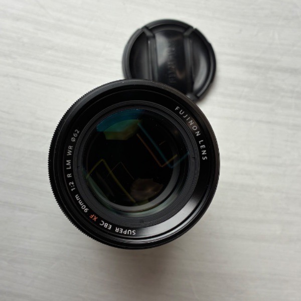 لنز دست دوم فوجی Fujifilm XF 90mm f/2 R LM WR (جعبه دارد)