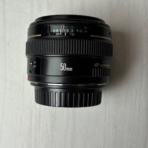 لنز دست دوم کانن Canon EF 50mm f/1.4 USM Lens (جعبه دارد)