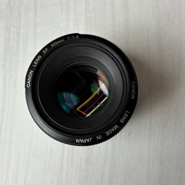 لنز دست دوم کانن Canon EF 50mm f/1.4 USM Lens (جعبه دارد)
