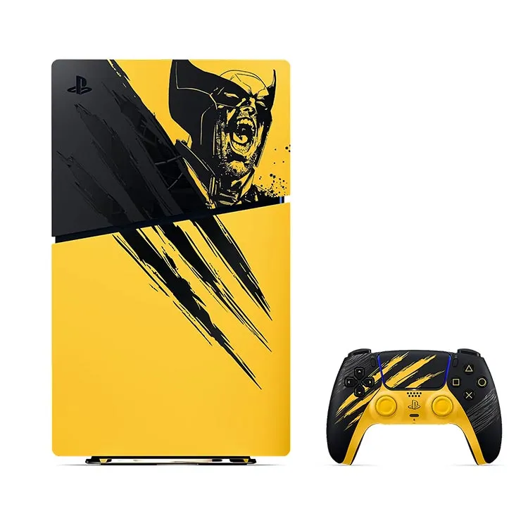 (PS5 Slim Digital Edition) Marvel’s Wolverine Battle Yellow Limited Edition