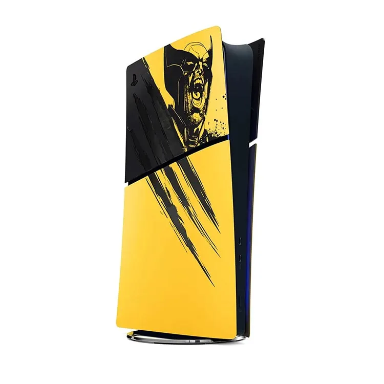 (PS5 Slim Digital Edition) Marvel’s Wolverine Battle Yellow Limited Edition