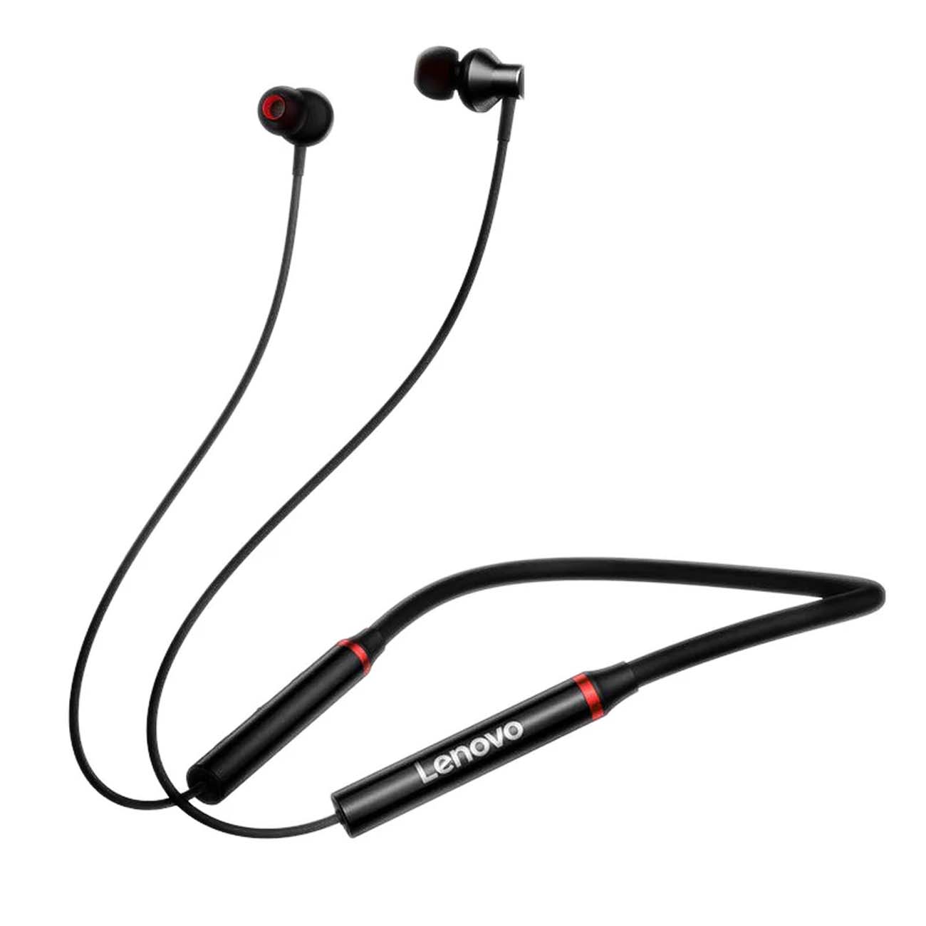 نمای جانبی هندزفری بلوتوثی لنوو Lenovo HE05x Wireless Headphones