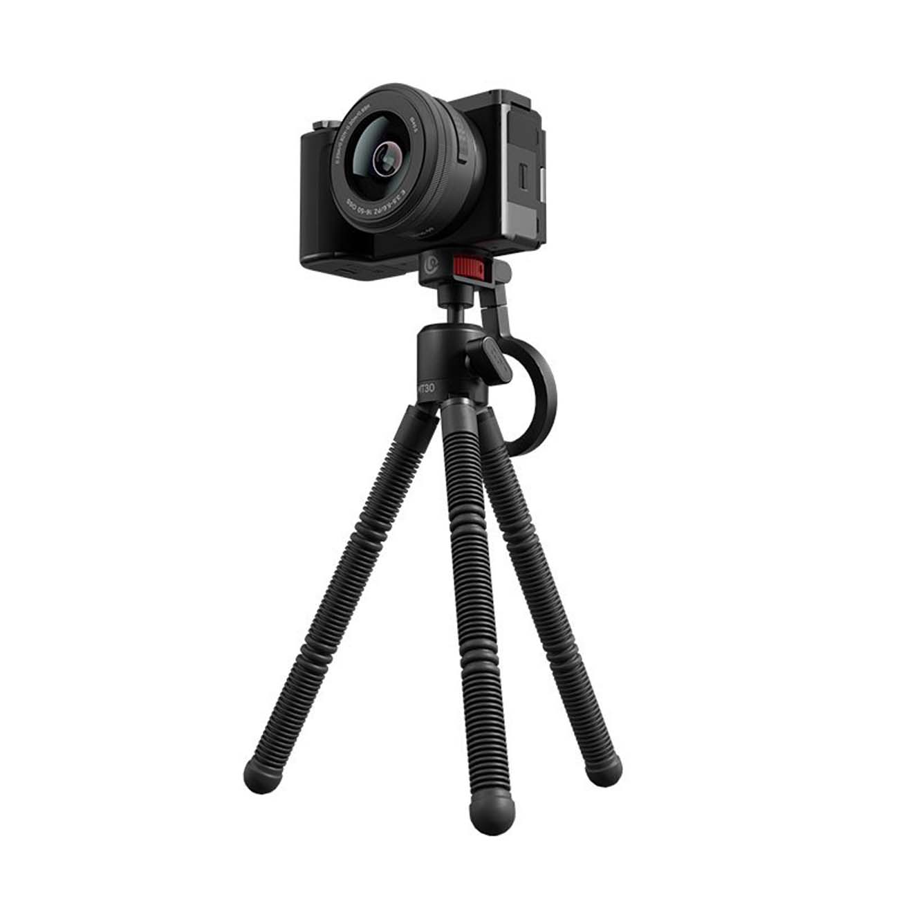 نمای جانبی سه‌پایه منعطف اولانزی Ulanzi MT30 Magnetic Flexible Tripod