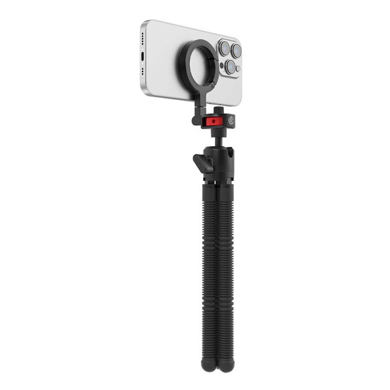 نمای جانبی سه‌پایه موبایل اولانزی Ulanzi MT30 Magnetic Flexible Tripod