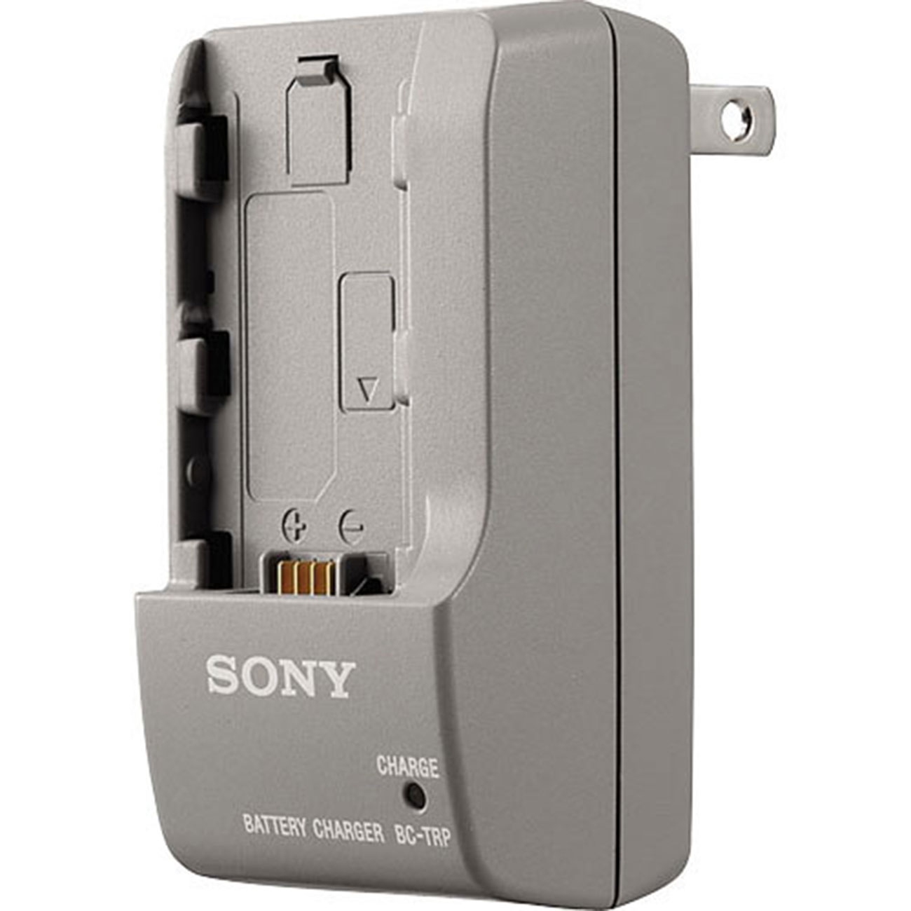 نمای جانبی شارژر باتری دوربین سونی Sony BC-TRP Camera Battery Charger