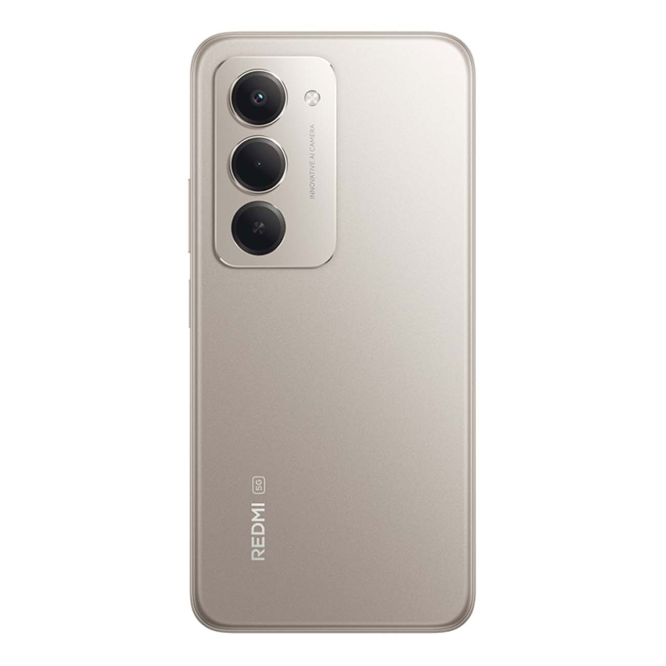 نمای پشت گوشی موبایل شیائومی بژ Xiaomi Redmi 15 5G 128GB 4GB Smart Phone