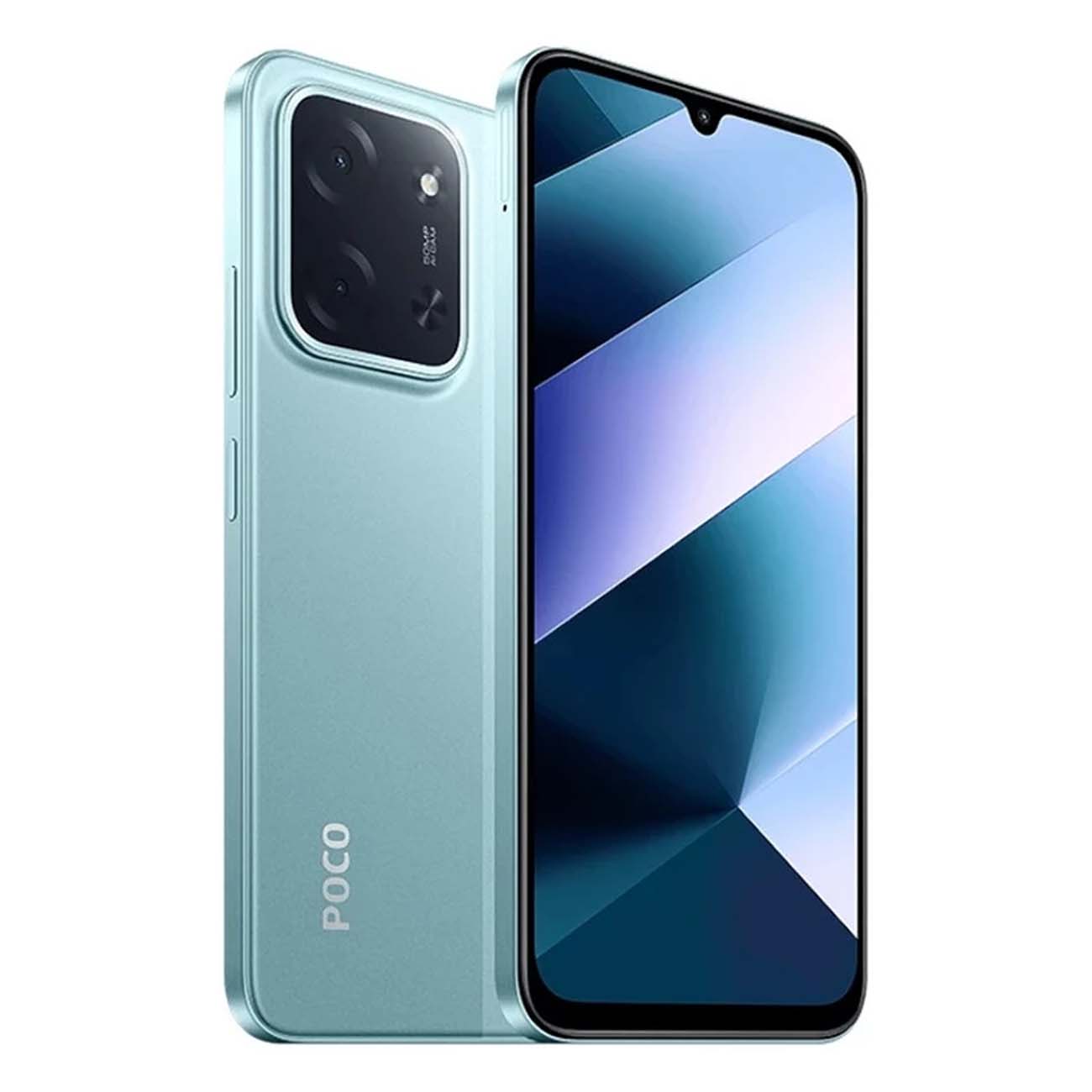 نمای جانبی گوشی موبایل شیائومی سبز Xiaomi Poco C85 4G Dual Sim 256GB 8GB Ram Mobile Phone