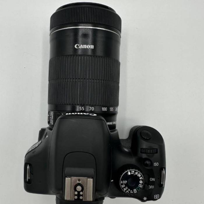 دوربین دست دوم کانن Canon EOS 250D Kit EF-S 55-250 mm f/4-5.6 IS STM (5000 شات)