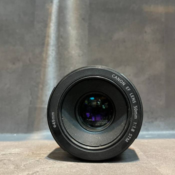 لنز دست دوم کانن Canon EF 50mm f/1.8 STM Lens (جعبه دارد)