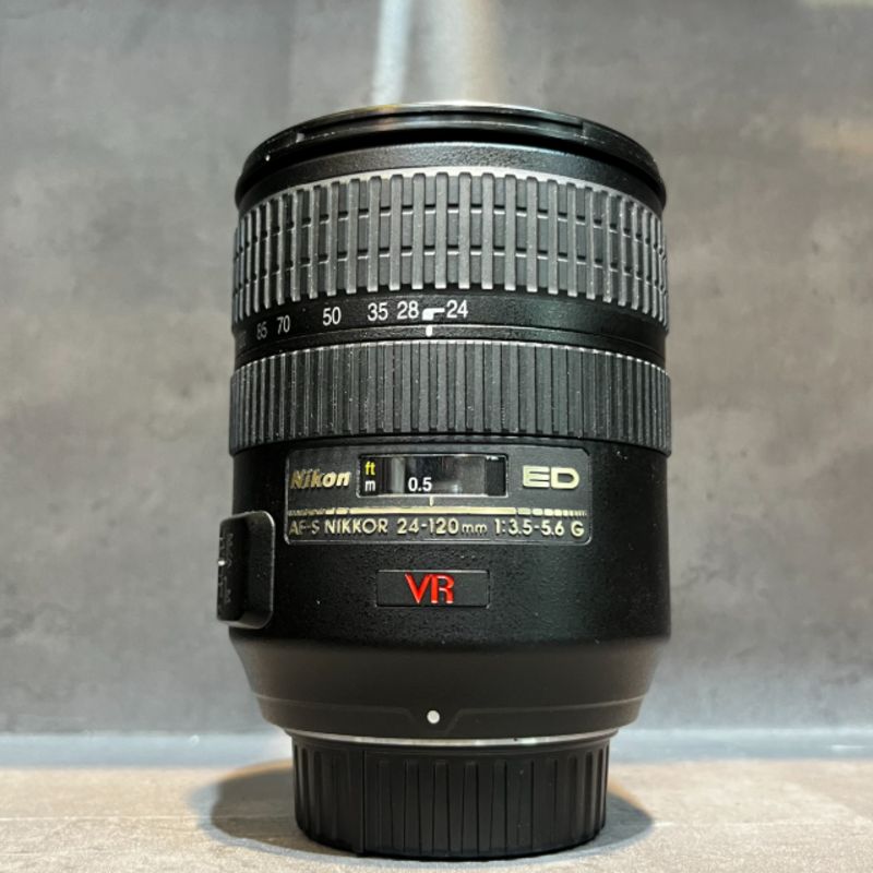 لنز دست دوم نیکون Nikon 24-120mm AF-S f/3.5-5.6G VR(جعبه ندارد)