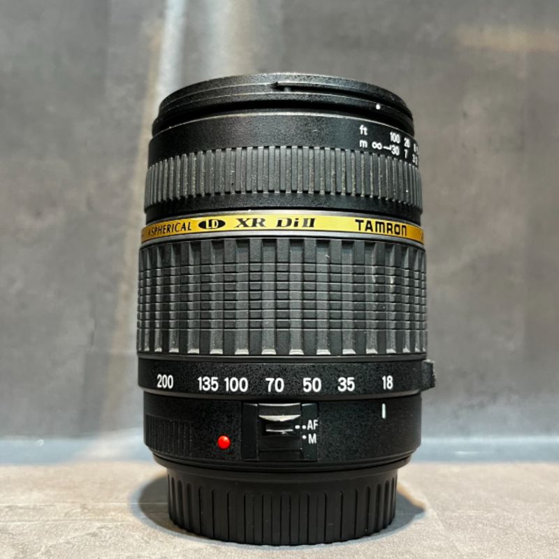لنز دست دوم تامرون Tamron AF 18-200mm f/3.5-6.3 XR Di II for Canon (جعبه ندارد)