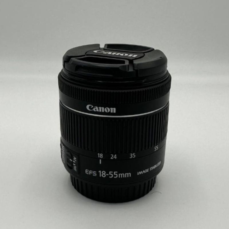 لنز دست دوم کانن Canon EF-S 18-55mm f/3.5-5.6 IS STM No Box (جعبه ندارد)
