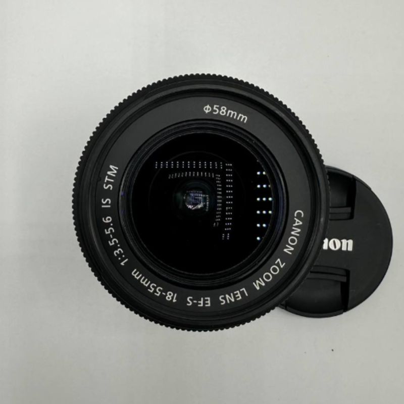 لنز دست دوم کانن Canon EF-S 18-55mm f/4-5.6 IS STM (جعبه ندارد)