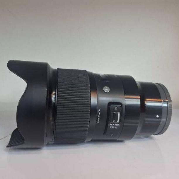 لنز دست دوم سیگما Sigma 20mm f/1.4 DG HSM Art Lens for Sony E (جعبه دارد)