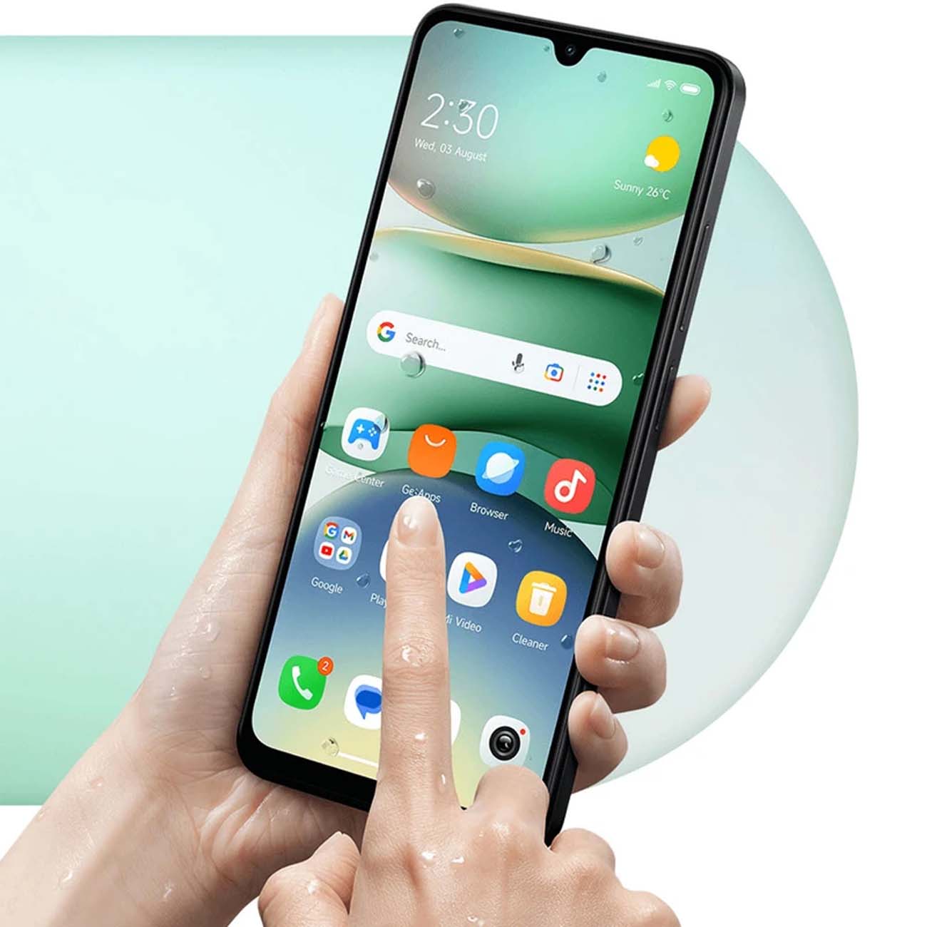 نمای کاربردی گوشی موبایل شیائومی Xiaomi Redmi A5 Dual SIM 128GB 4GB RAM Mobile Phone With Charger Ve