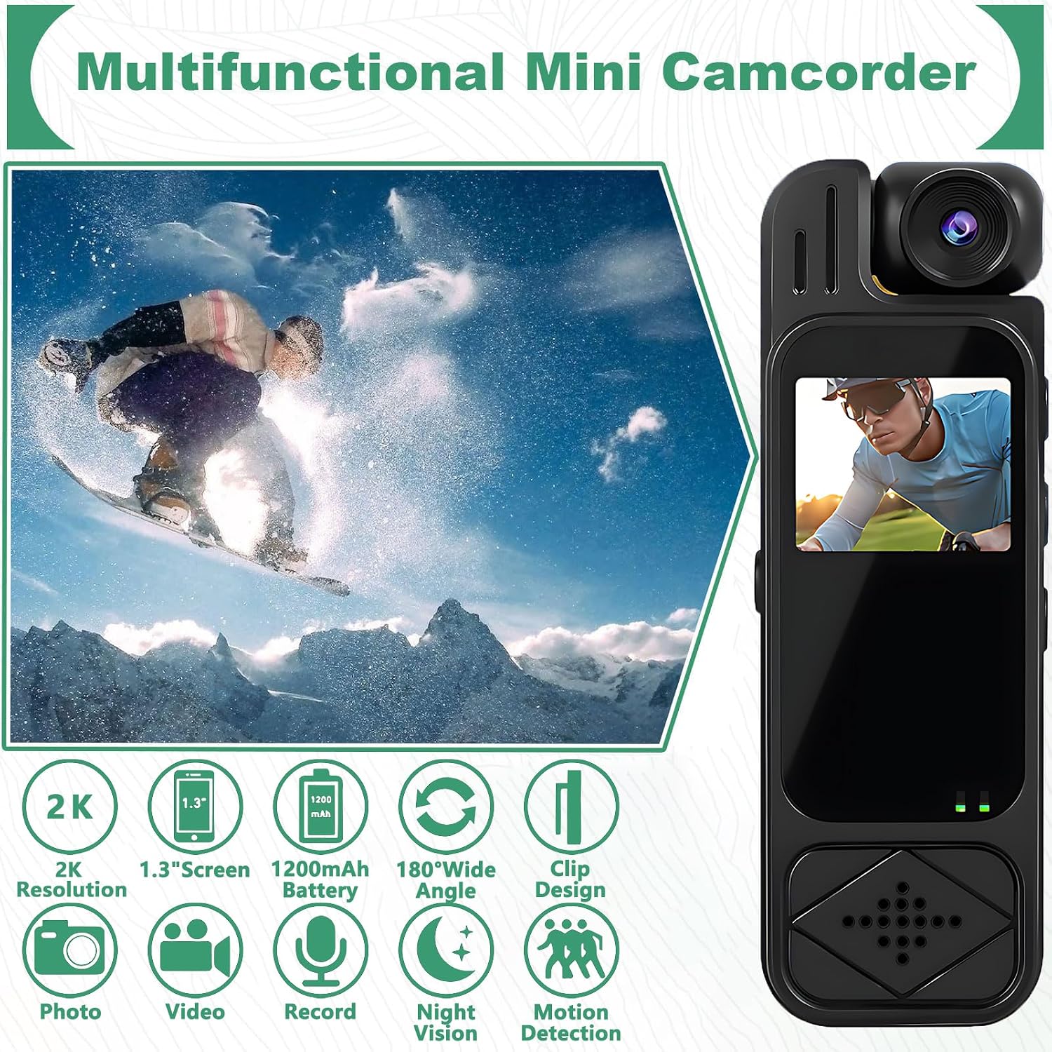 مشخصات دوربین Generic Body Camera