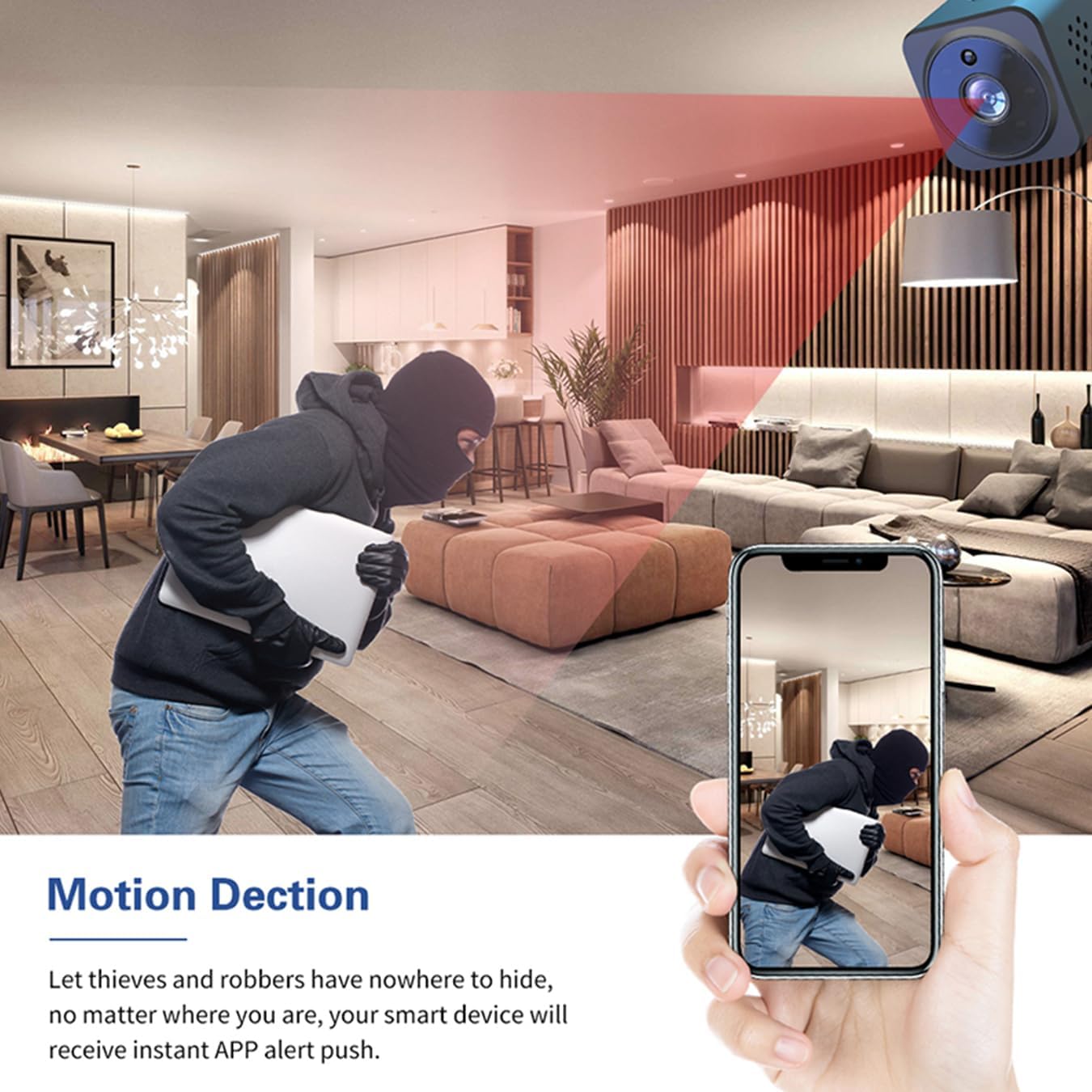 مشخصات دوربین مداربسته کوچک تریفای Terrifi Mini Surveillance Camera