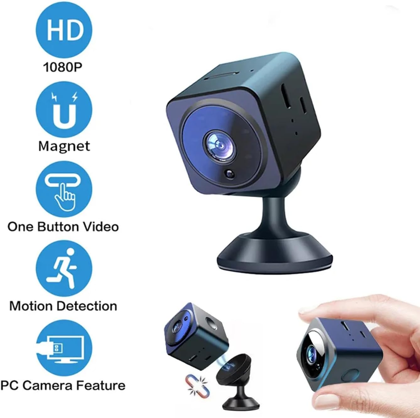 عکس نمای بغل دوربین مداربسته کوچک تریفای Terrifi Mini Surveillance Camera