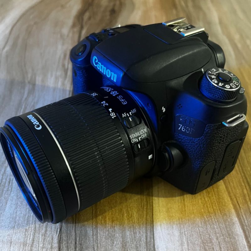 دوربین دست دوم کانن Canon EOS 760D Kit 18-55mm f/3.5-5.6 IS STM (7000 شات)