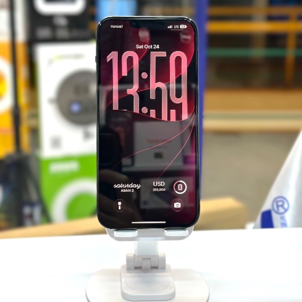گوشی موبایل دست دوم ایفون ۱۳ پرو مکس ۱۲۸گیگ تک سیم کارت iphon 13 promax 128G LLA