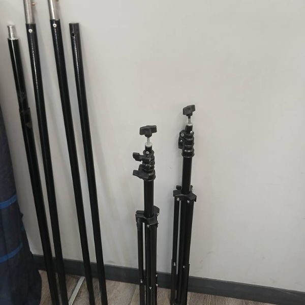 پایه نگهدارنده فون پرتابل میله 3 متری و کیف دست دوم Portable Background holder