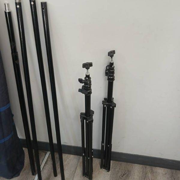 پایه نگهدارنده فون پرتابل میله 3 متری و کیف دست دوم Portable Background holder