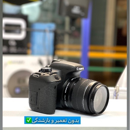 دوربین عکاسی دست دوم کانن Canon EOS 800D Kit 18-55mm f/4-5.6 IS STM (6900 شات)