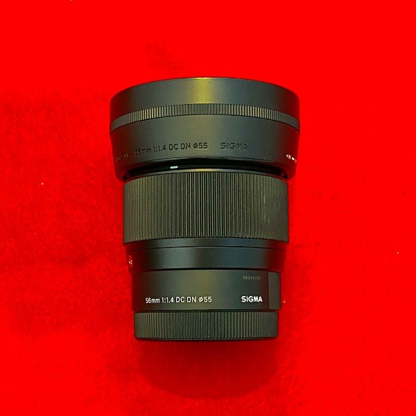 لنز دست دوم سیگما Sigma 56mm f/1.4 DC DN Contemporary for Sony E (جعبه دارد)