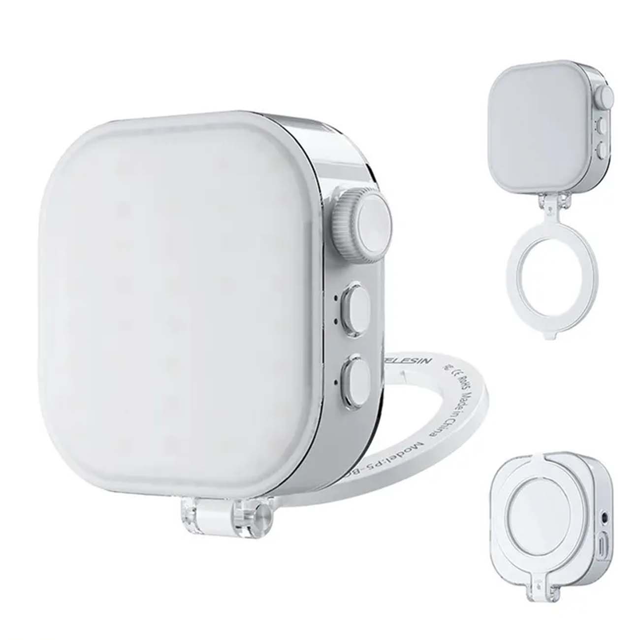 نماهای مختلف چراغ ال ای دی موبایل تلسین Telesin P5-BGD-03 Mobile LED Light
