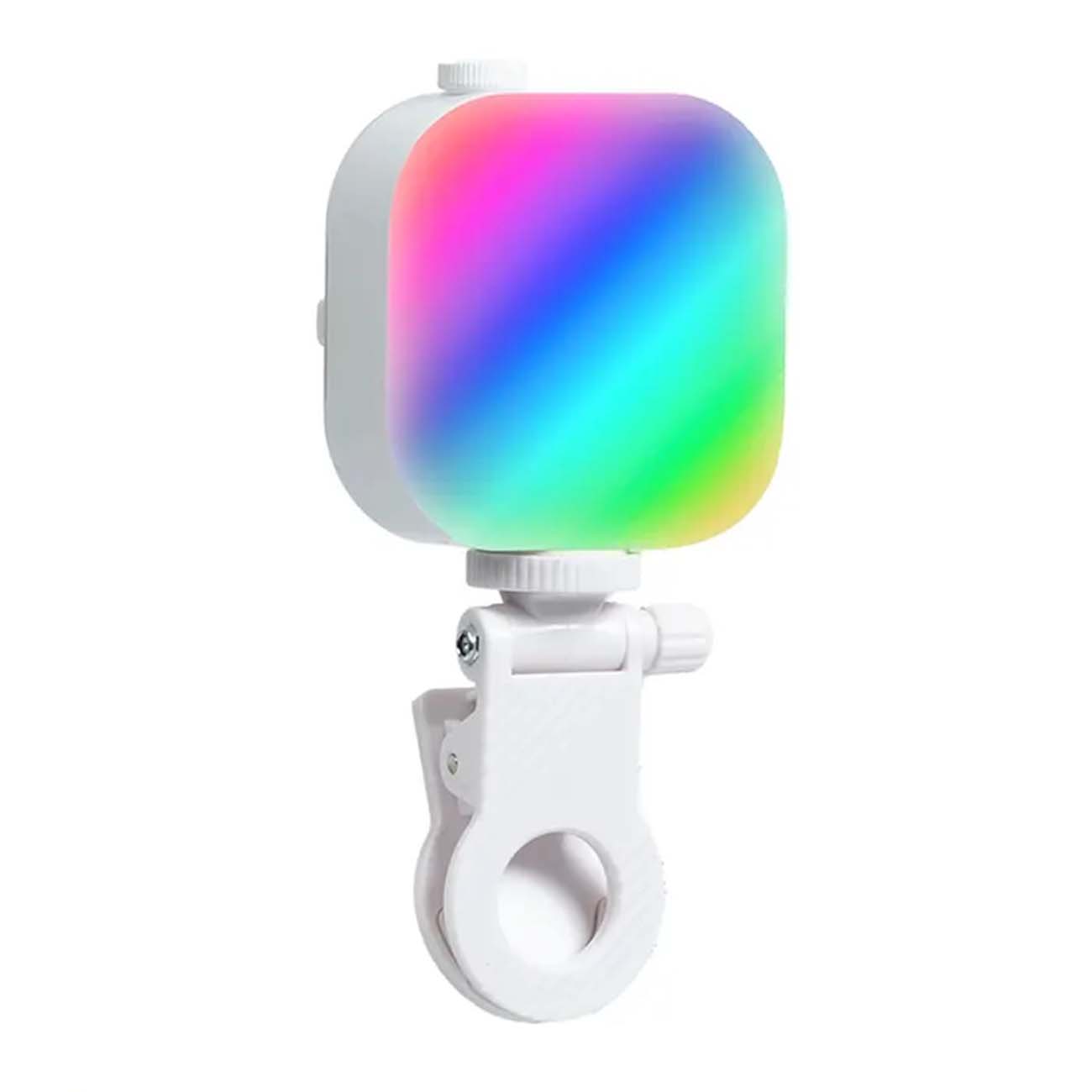 نمای روبه‌رو چراغ ال ای دی موبایل تلسین Telesin P5-BGD-03 Mobile LED Light