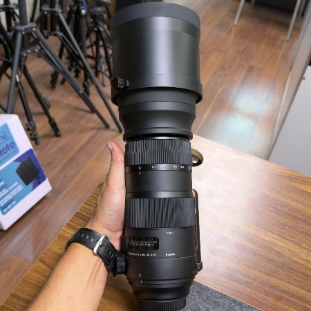 لنز دست دوم سیگما Sigma 150-600mm f/5-6.3 DG OS HSM Sports for Canon (جعبه دارد)
