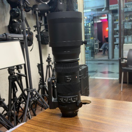 لنز دست دوم سیگما Sigma 150-600mm f/5-6.3 DG OS HSM Sports for Canon (جعبه دارد)