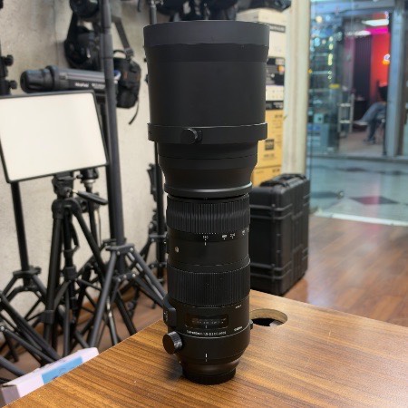 لنز دست دوم سیگما Sigma 150-600mm f/5-6.3 DG OS HSM Sports for Canon (جعبه دارد)