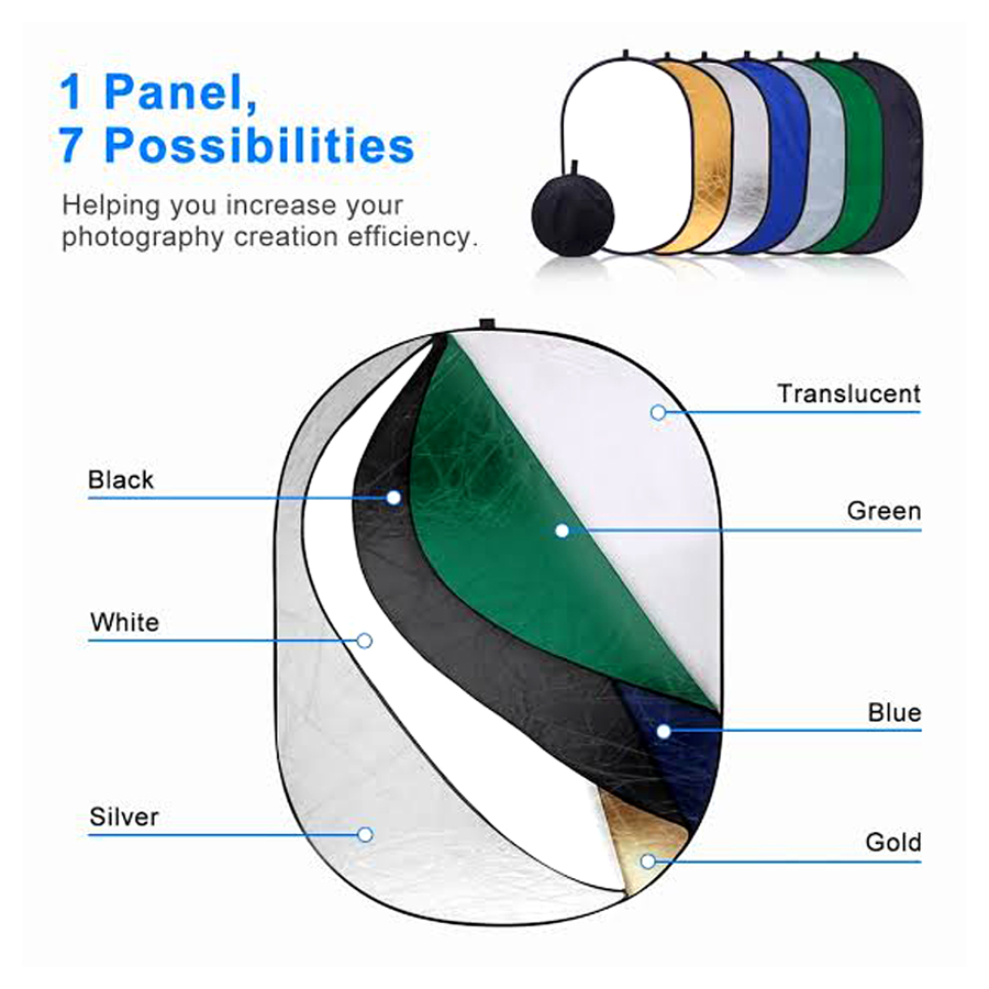 رفلکتور گودکس Godox Reflector 100x150 cm 7 Layer