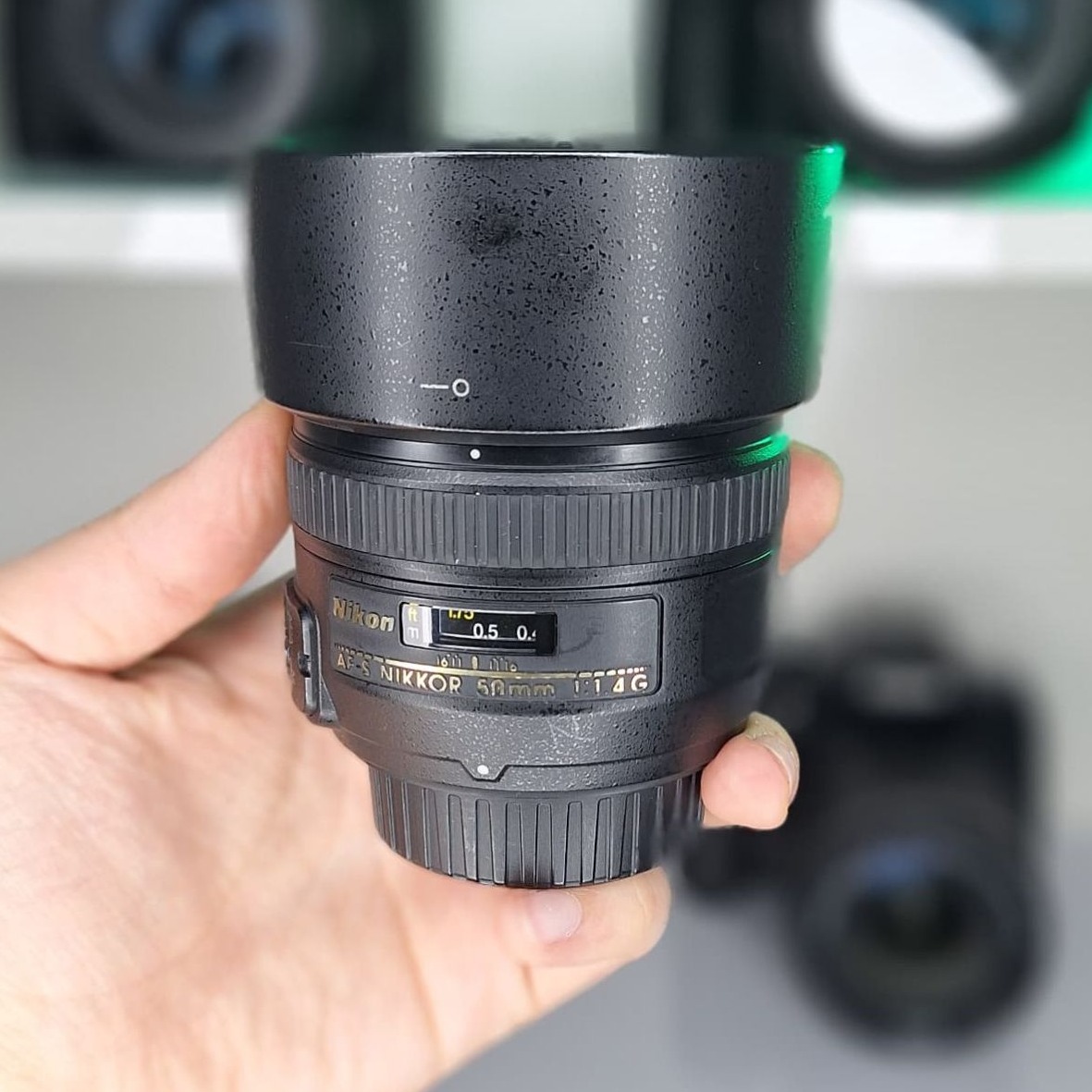 لنز نیکون دست دوم Nikon AF-S NIKKOR 50mm f/1.4G (جعبه ندارد)